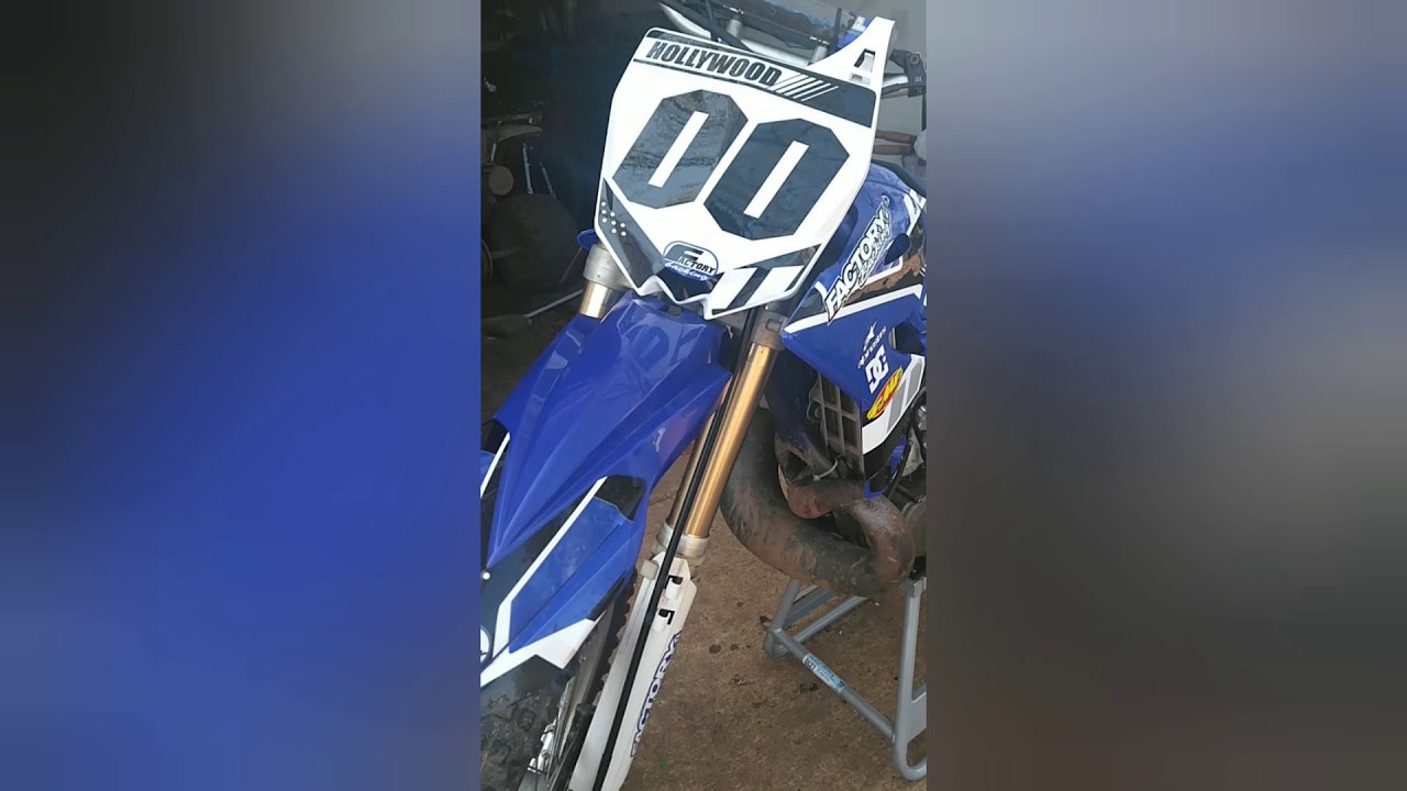 2004 Yz250 gets restyle kit