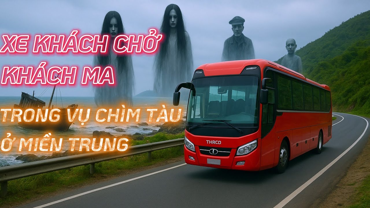 Xe Khách Chở MA Trong Vụ Chìm Tàu Ở Miền Trung: Truyện Ma Tài Xế Đường Dài | Truyện Kể Đêm