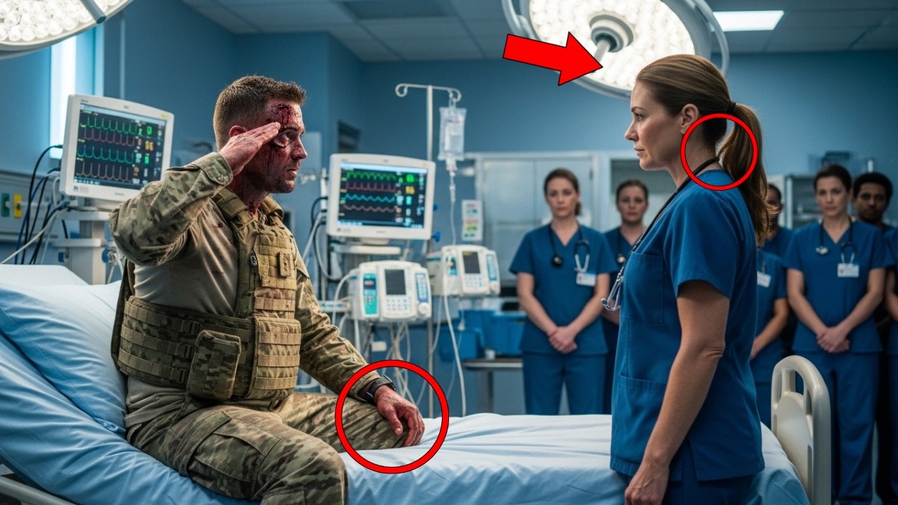 The Doctors Laughed at the “New Nurse” — Until the Wounded SEAL Commander Saluted Her