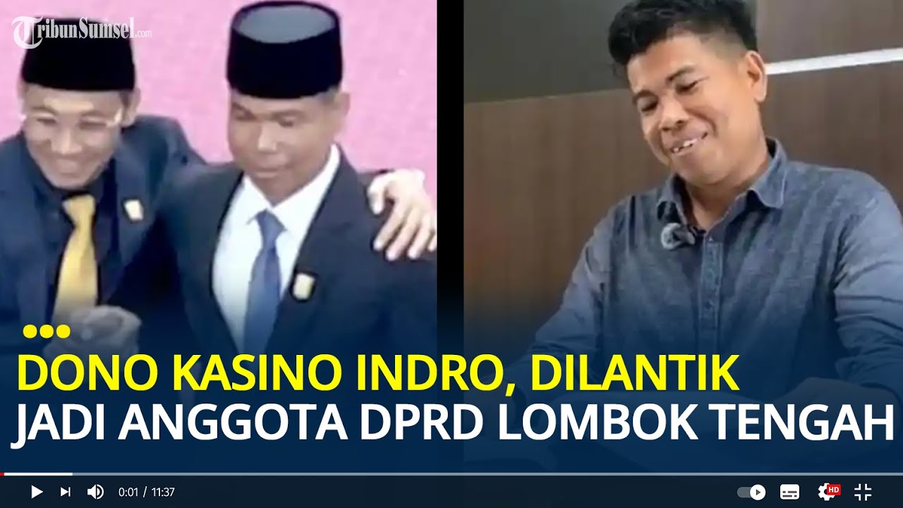 Sosok Dono Kasino Indro, Resmi Dilantik Jadi Anggota DPRD Lombok Tengah Melalui PAW