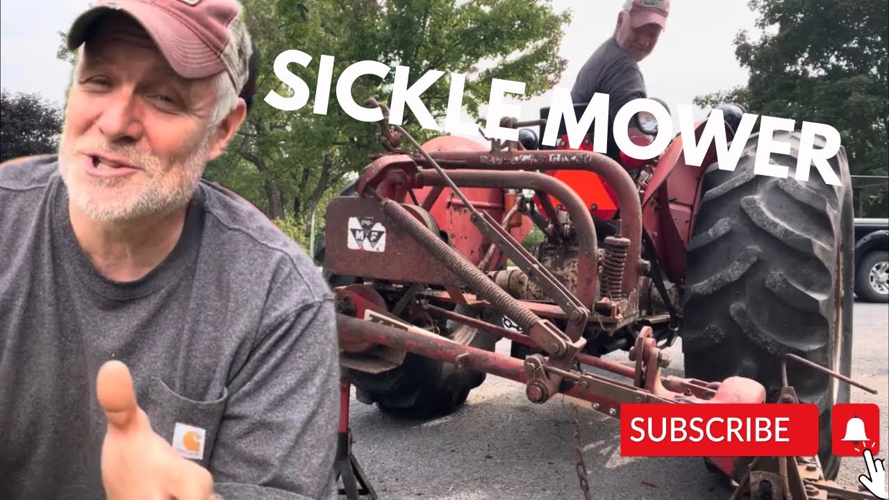 Fixing Neighbour George’s Massey sickle mower
