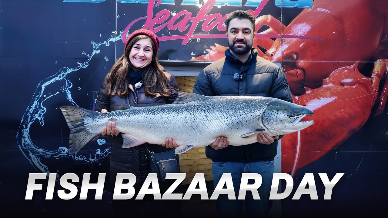 A Day at the Fish Bazaar | یک روز در بازار ماهی | Vlog 117