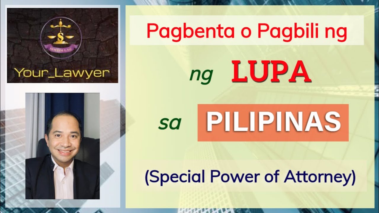 BUYING OR SELLING REAL PROPERTY IN THE PHILIPPINES | PHILIPPINE REAL ESTATE SERIES EP#2