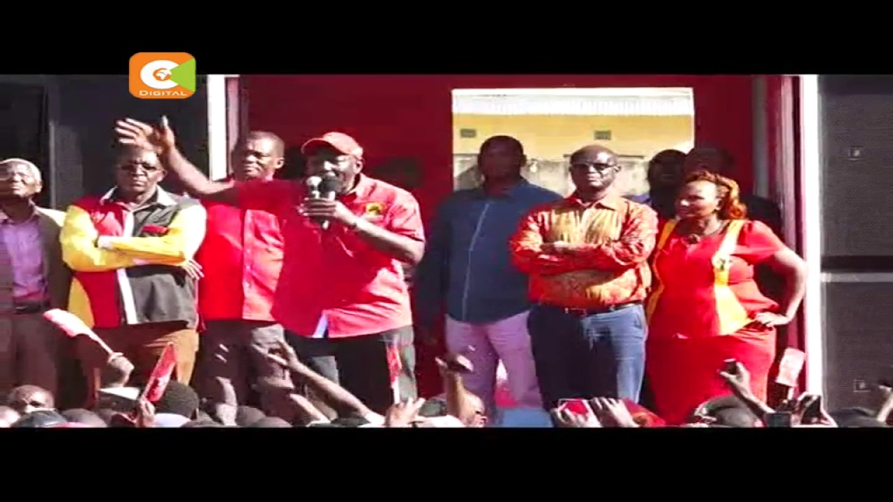 Kenyatta, Ruto campaign in Meru County