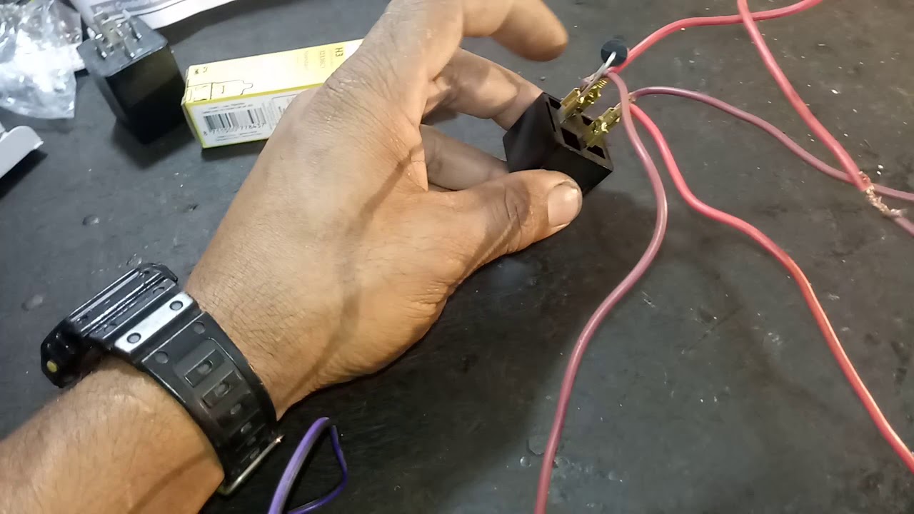 como ligar o farol de milha apenas com um pulso