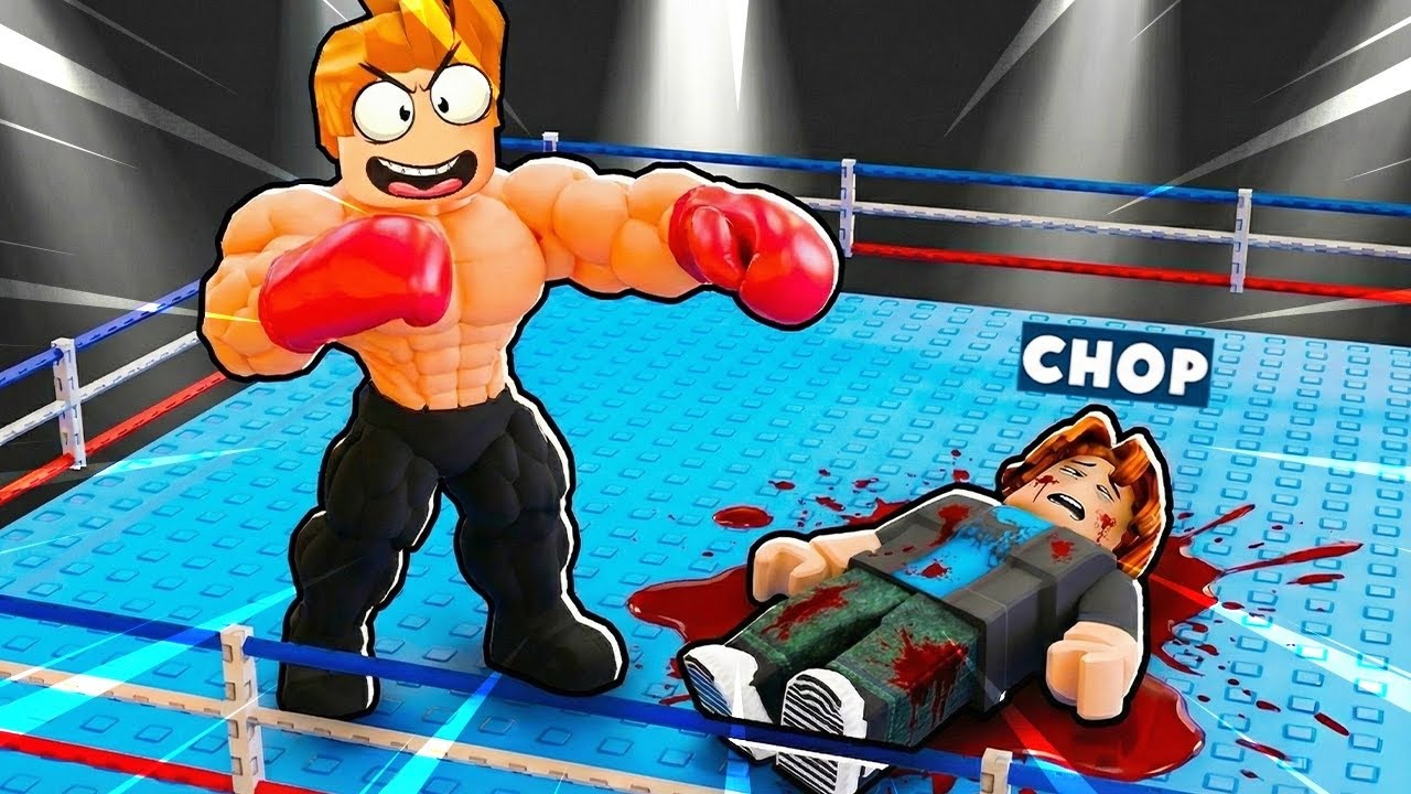 ROBLOX CHOP AND FROSTY PLAY BOXING MATCH TO THE MAX