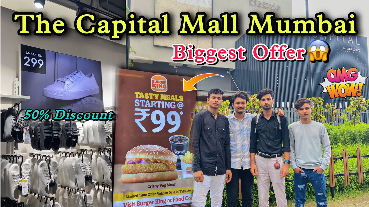 The Capital Mall Nalasopara 2023📍😍 || The Capital Mall Tour || Vasai || Mr Smarty Vlogs