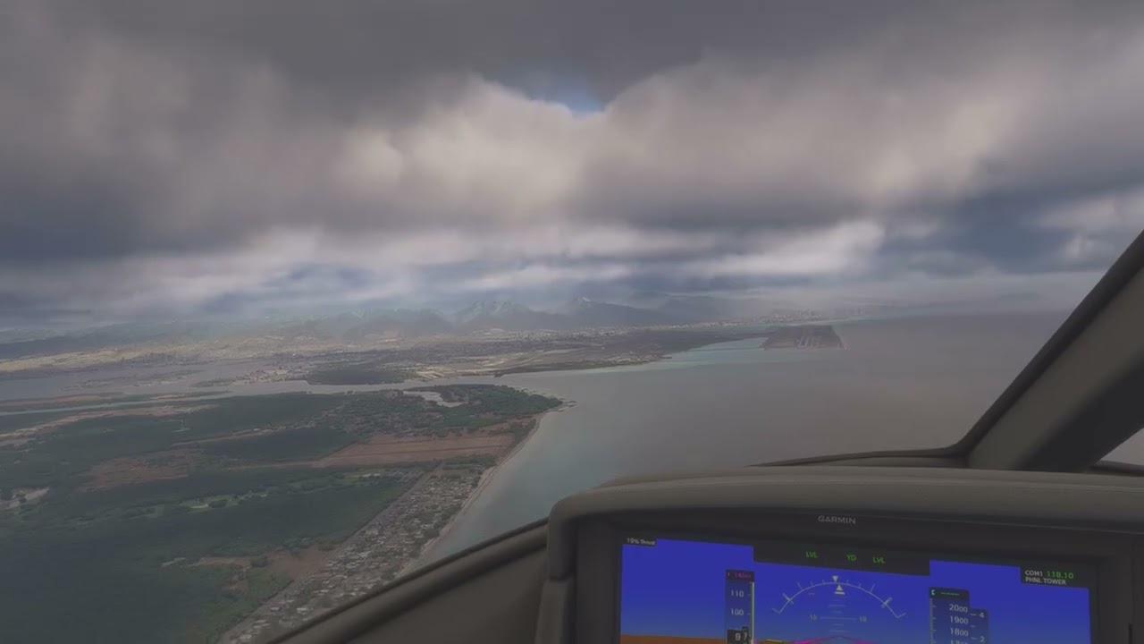 Honolulu PHNL  North approach  crosswinds feb 12 2026   FS24