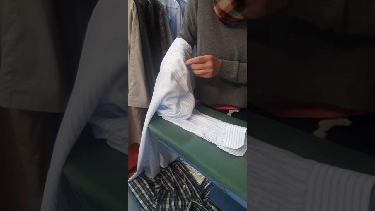 stirare la camicia facilmente