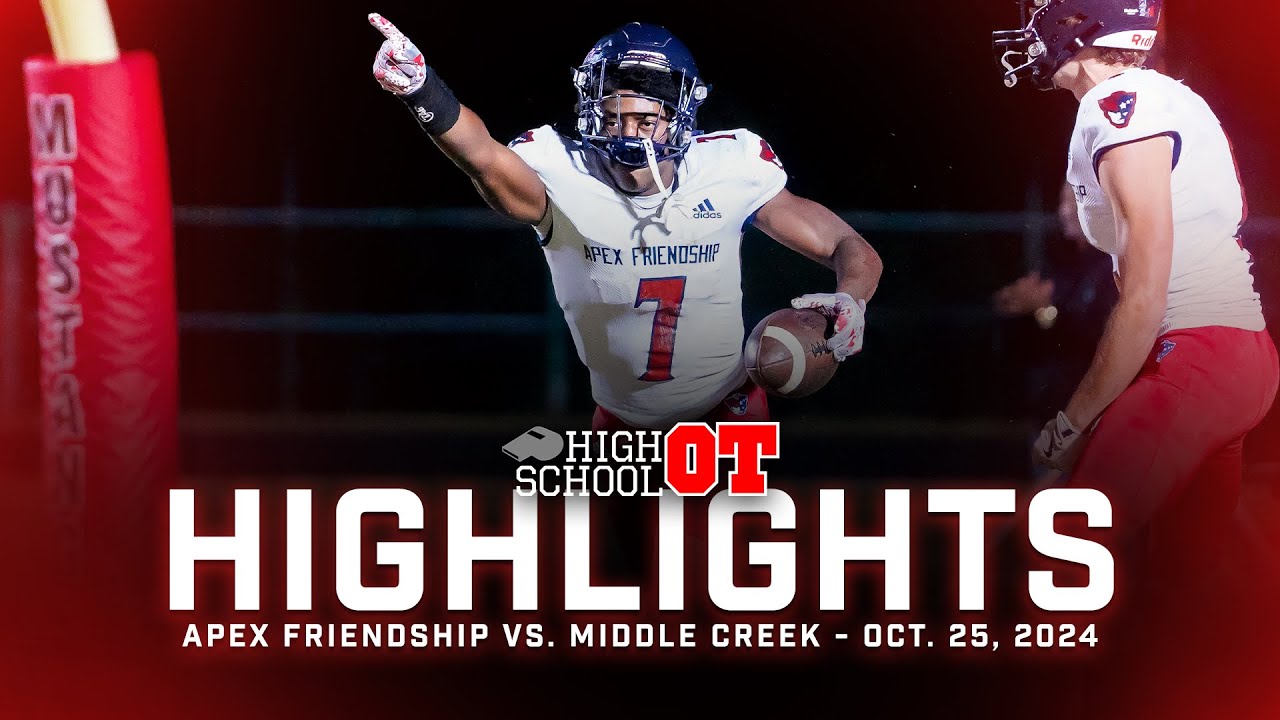 Apex Friendship vs. Middle Creek Full Game Highlights | October 25, 2024