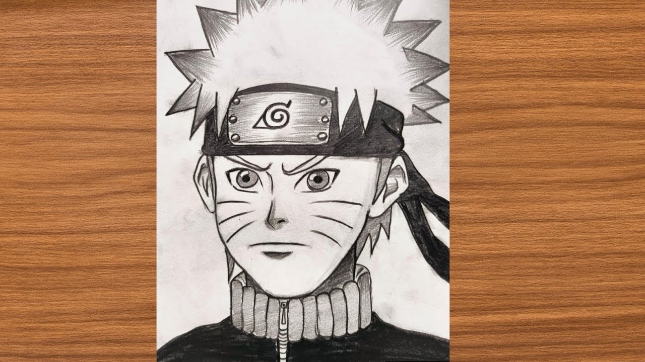 How to draw Naruto uzumaki step by step | easy anime drawing for beginners 