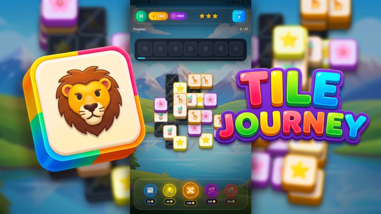 Tile Journey: Match 3 Puzzle Game Gameplay Android
