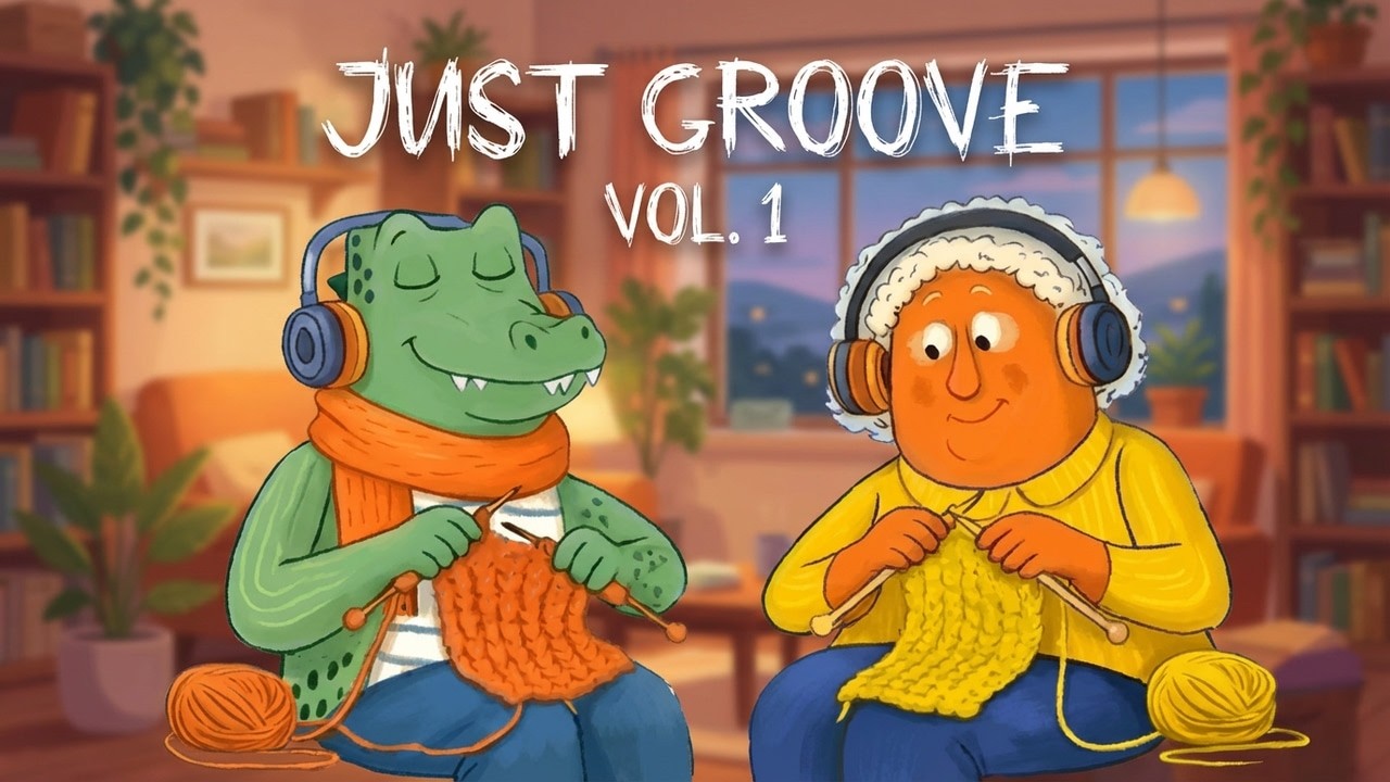 JUST GROOVE Vol.1 🧶 | Soft Cozy Lo-fi for Knitting & Study (50 MIN)