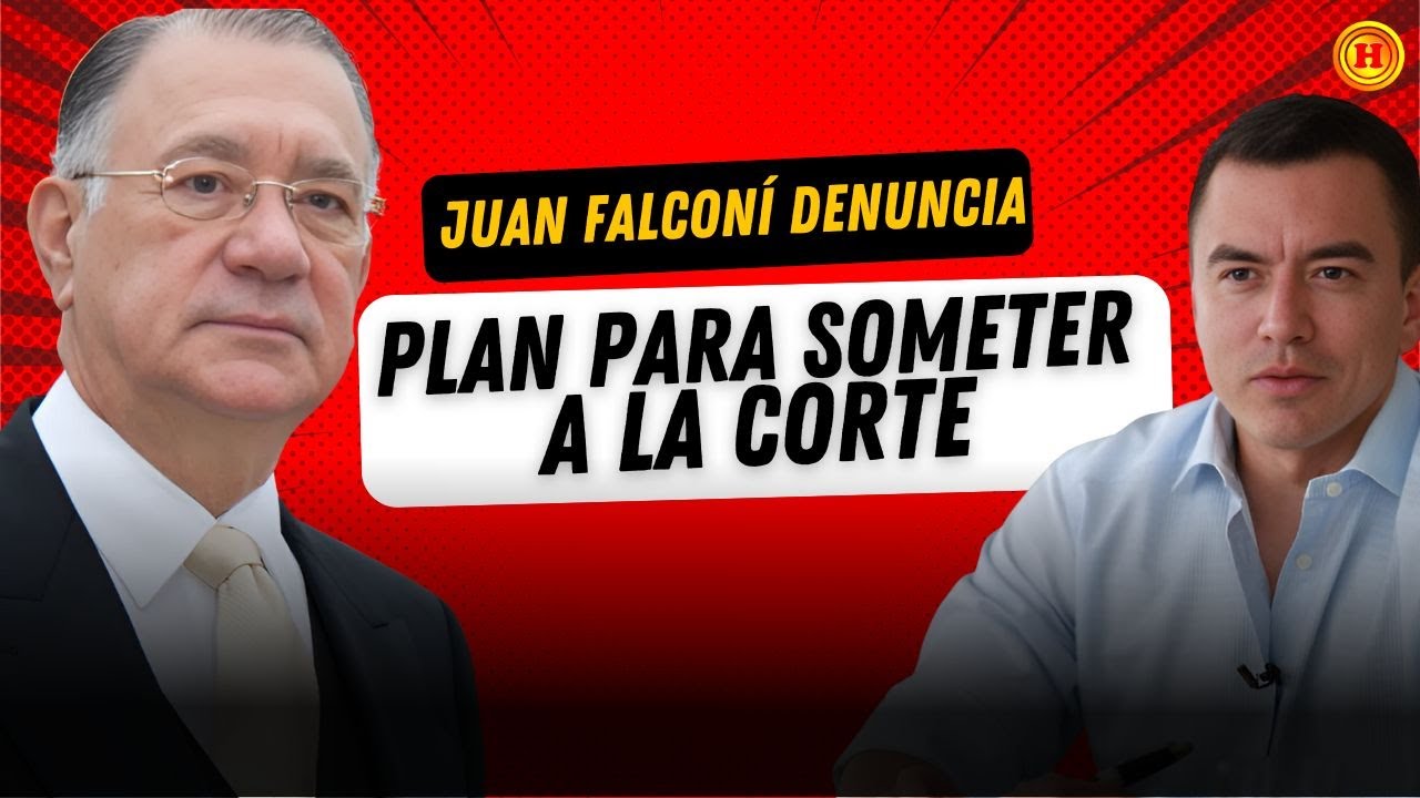 ¡ALERTA MÁXIMA! Juan Falconí DENUNCIA el Plan para Somet3r a la Corte Constitucional