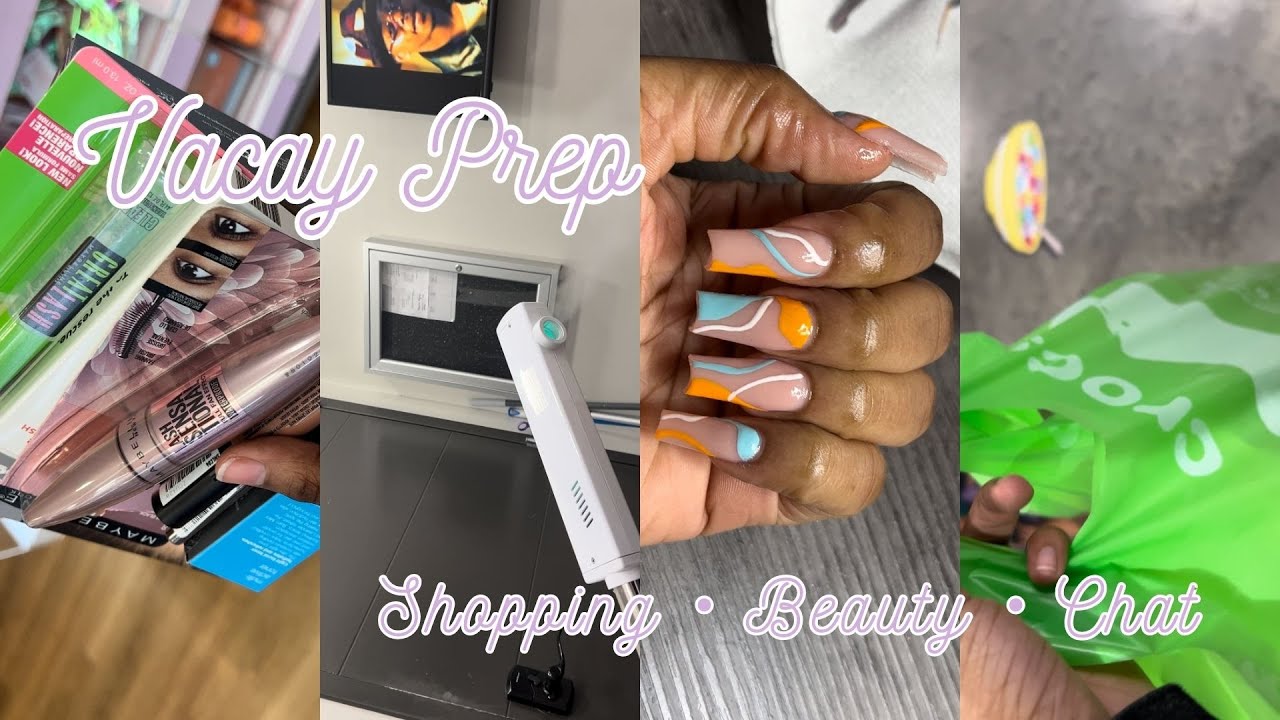 Vacay Maintenance Vlog | Beauty Routine |GRWM Vacation | Nails | Waxing | Ulta | Crocs | Life Update