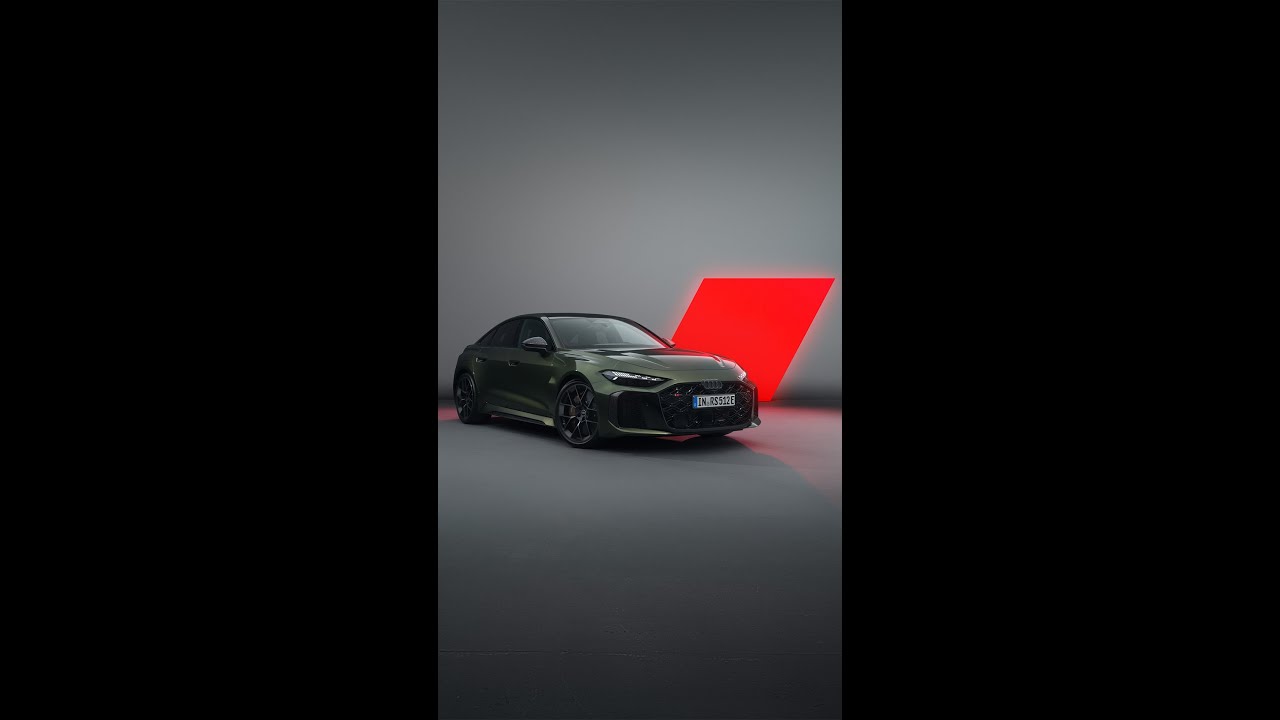 The new Audi RS 5 Sedan