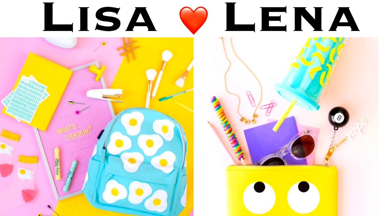 Lisa or Lena school supplies 💖 #117