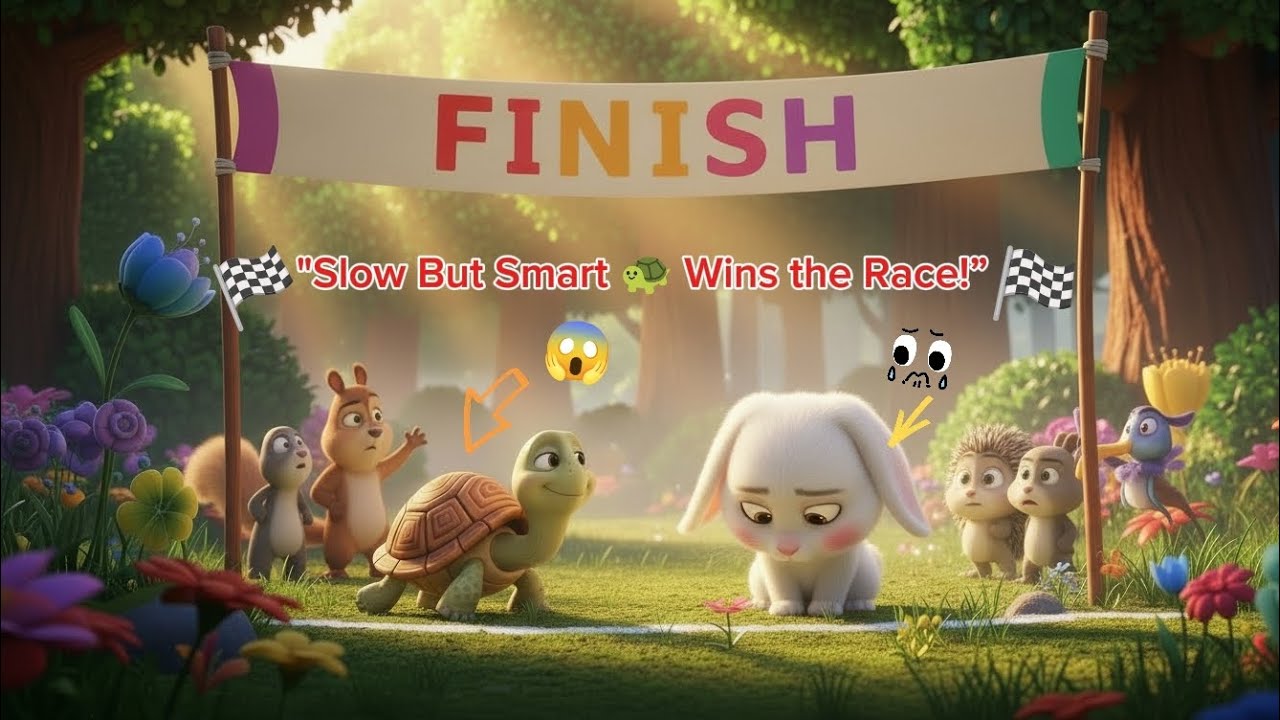 Anaya fairy tales # “The Race That Shocked Everyone! ⚡“😱  khargosh🐇aur🐢 kachawy ki mazadar kahani .