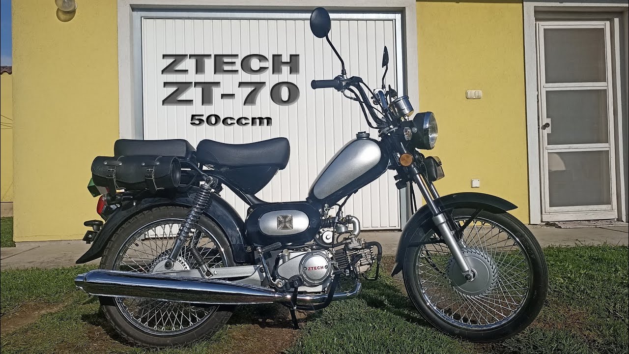 ZTECH ZT-70 50ccm Cold start - 2024 10 14 #ztech #motovlog #motorcycle #moto #motor #motorbike