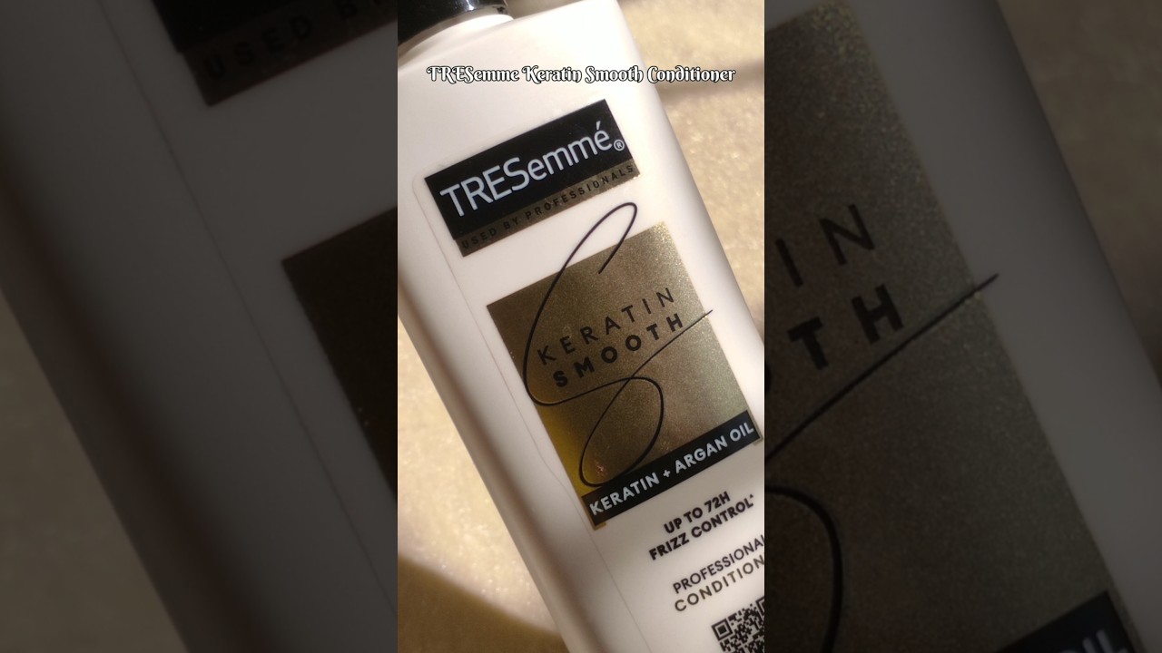 TRESemme' KERATIN SMOOTH CONDITINER #tresemme #conditioner #beauty #hairproducts #viealreels