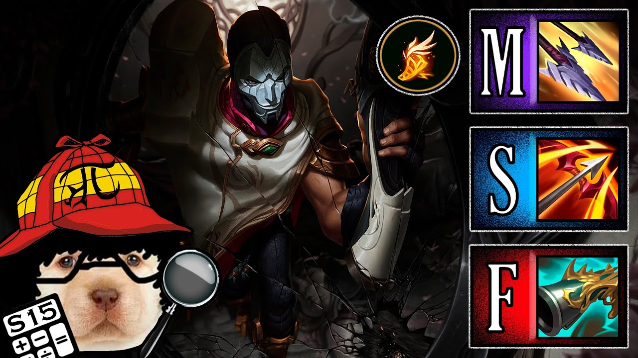 Tierlist: Objetos y Runas para Jhin / Challenger Maths - S15 / LoL Educativo