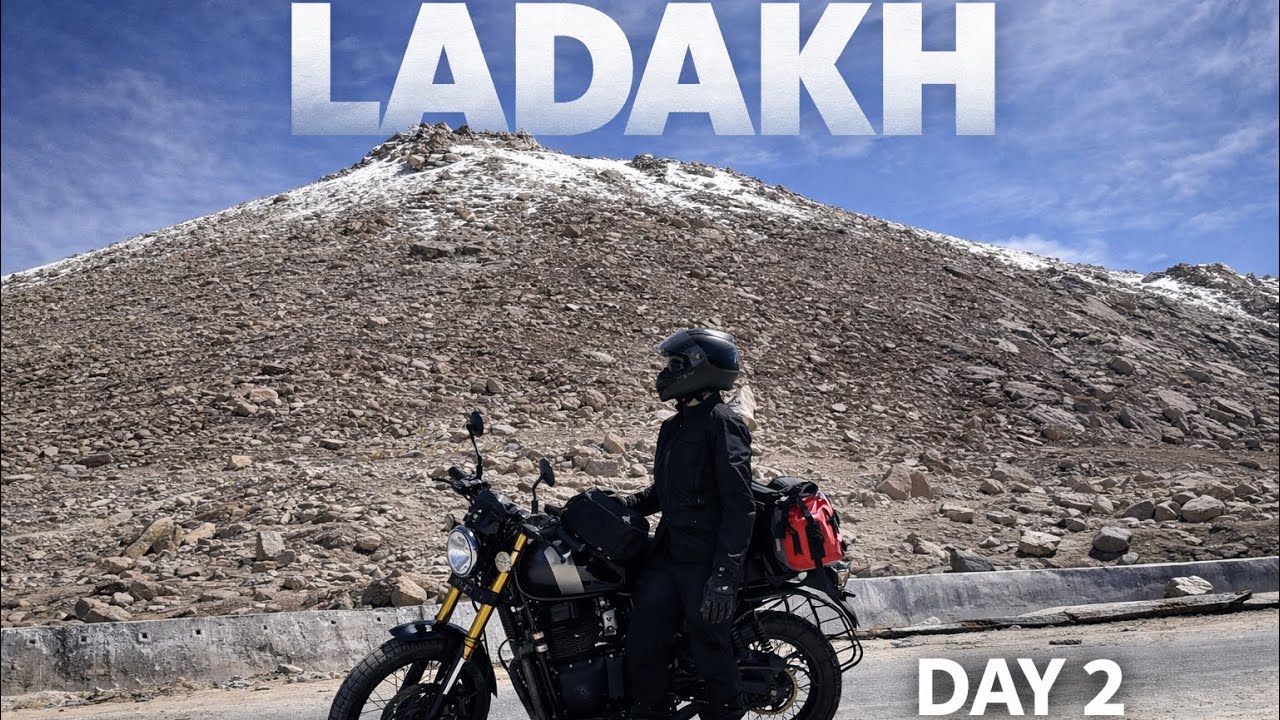 Ladakh Road Trip Day 2 | Jispa to Pangong Lake 🏔️ Unreal Views, Crazy Roads & Pure Mountain Life