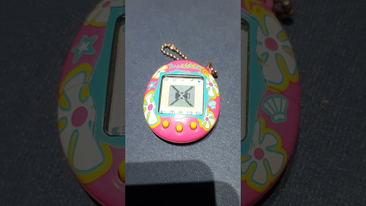 Tamagotchi pink virtual pet