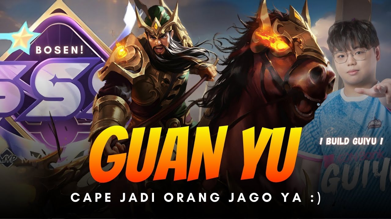 Gua Coba Build Guiyu di Guan Yu... HASILNYA GILA BANGET! Guan Yu HOK Sekarang Clash Lane Tier SSS!