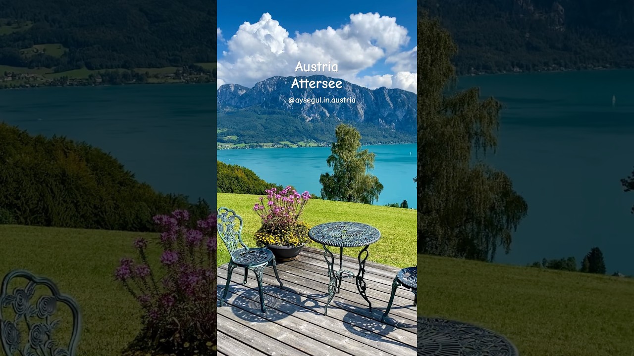 #austria #travel #attersee #upperaustria #landscape #lake #nature #mountains #summer #summershorts