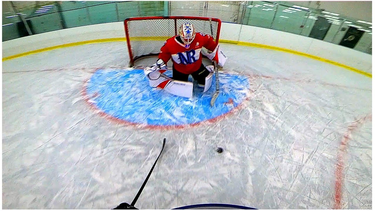 PAVEL BARBER VS. KANE VAN GATE | 3 on 3 GoPro Hockey