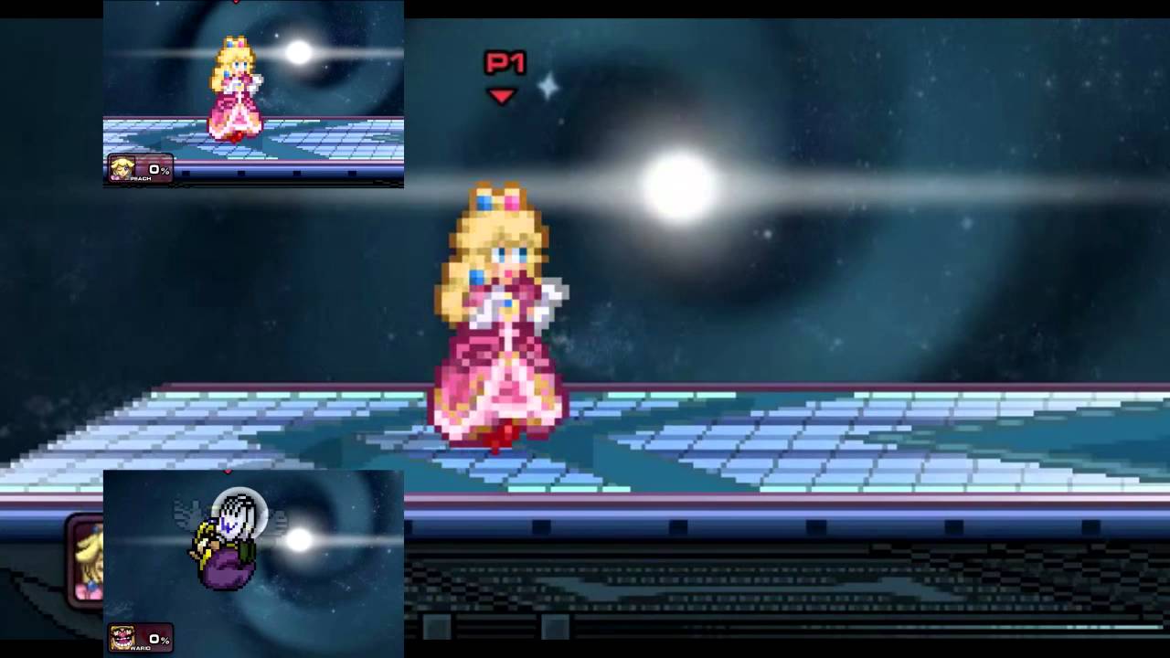 Super Smash Flash 2 - Princess Peach has a Sparta Remix