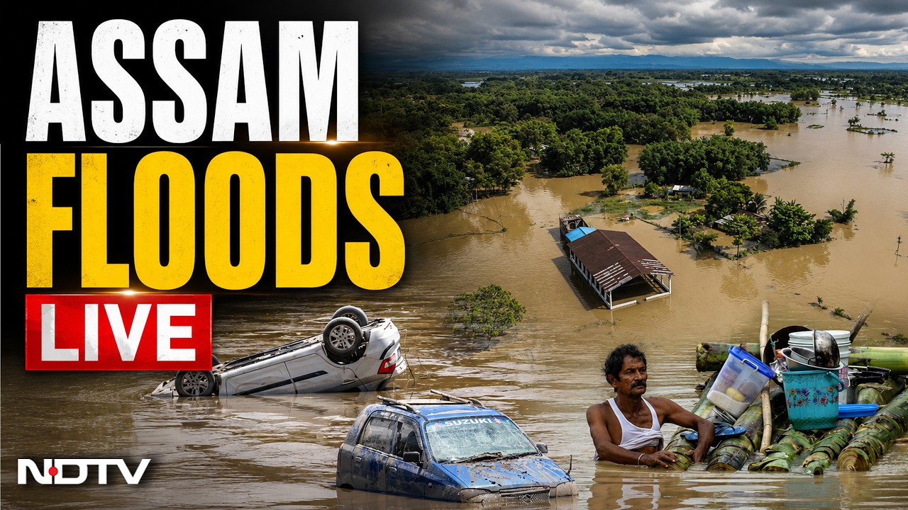 Assam Floods LIVE Updates | Assam Floods: Residents Struggle as Rising Waters Disrupt Daily Life