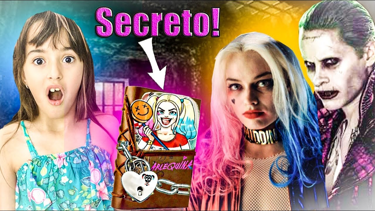 RESGATAMOS A MINHA MÃE E ENCONTRAMOS O DIÁRIO SECRETO DA ARLEQUINA -  O CORINGA ESTÁ BRAVO