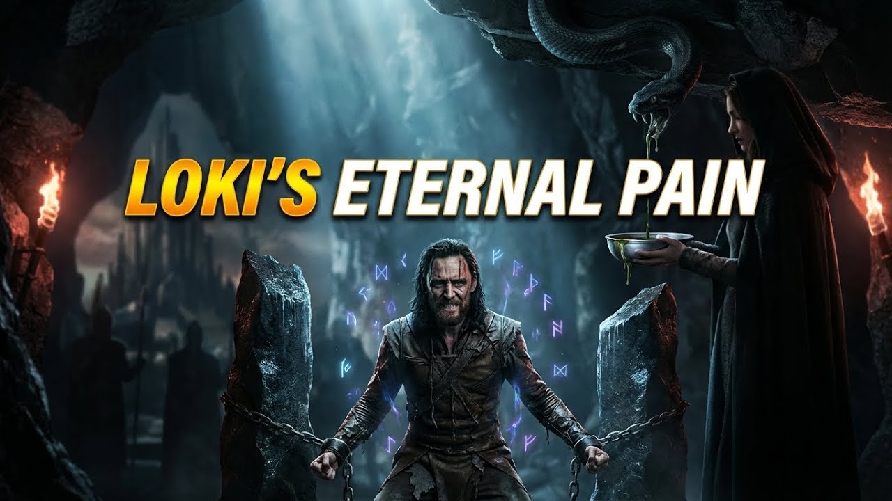 The Binding of Loki — Why the Gods Chained Their Trickster