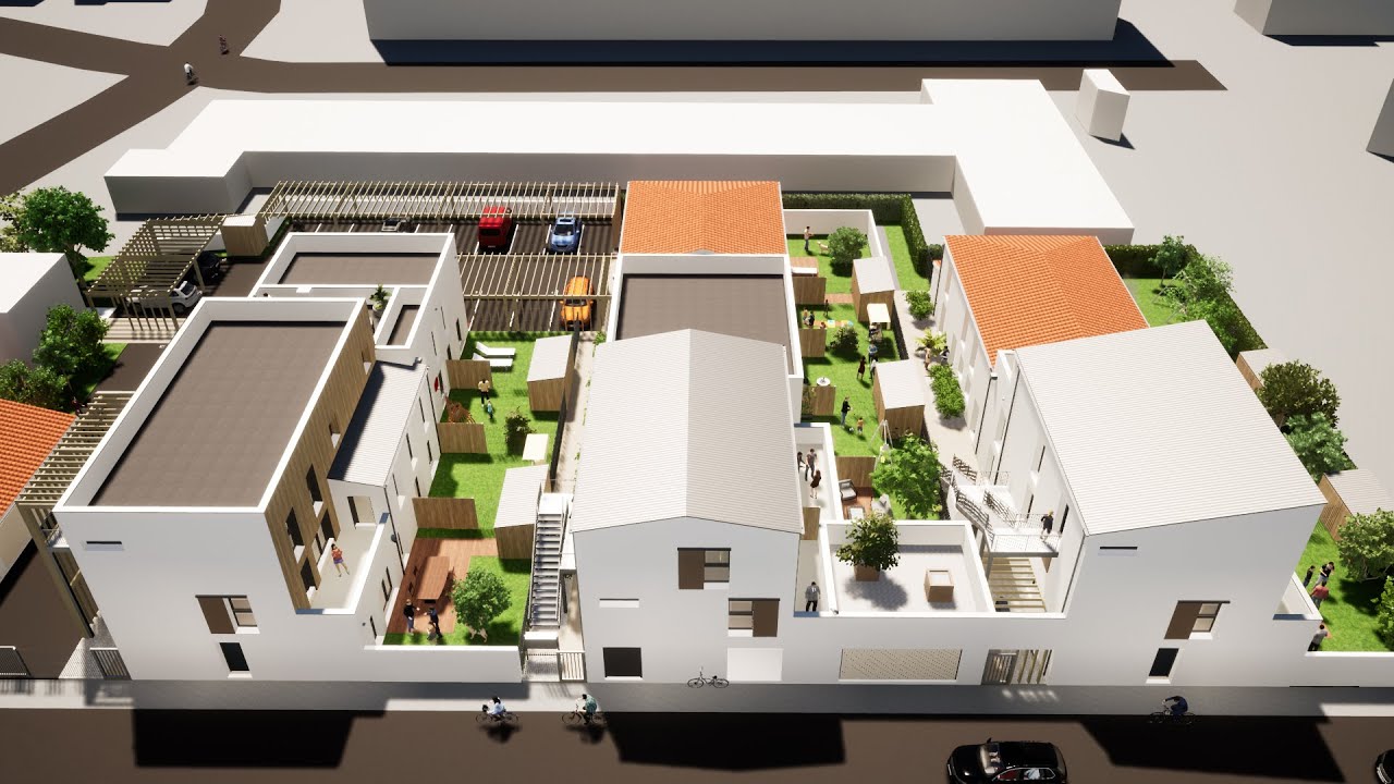 Allégorie, 20 logements (T3 à T5) à La Rochelle | Vues 3D