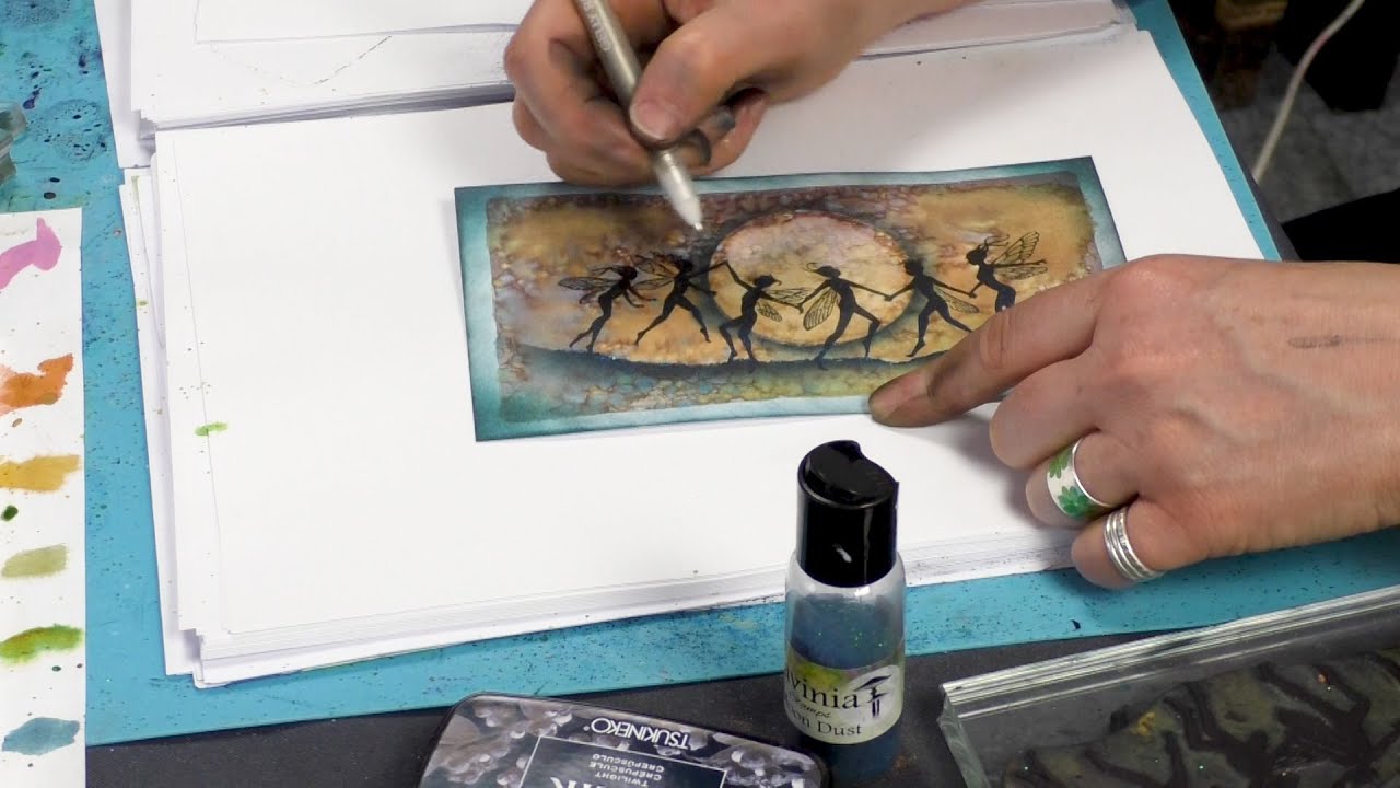The Fairy Chain - A Lavinia Stamps Tutorial