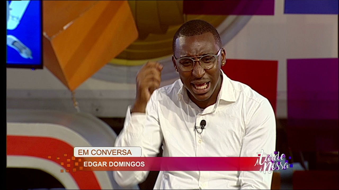 Edgar Domingos anima o palco do A Tarde é Nossa