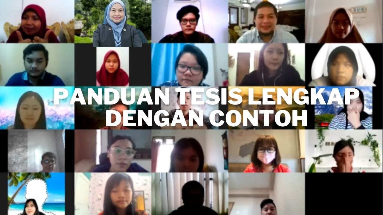 Panduan Penulisan Tesis Lengkap dengan Contoh