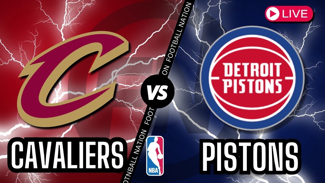 Cleveland Cavaliers vs Detroit Pistons - Live Stream Color Radio Broadcast