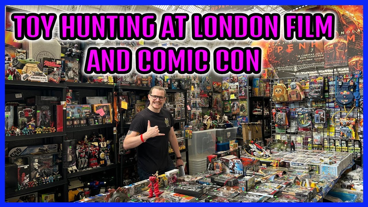 TOY HUNTING ADVENTURE AT LFCC LONDON FILM AND COMIC CON 2023.