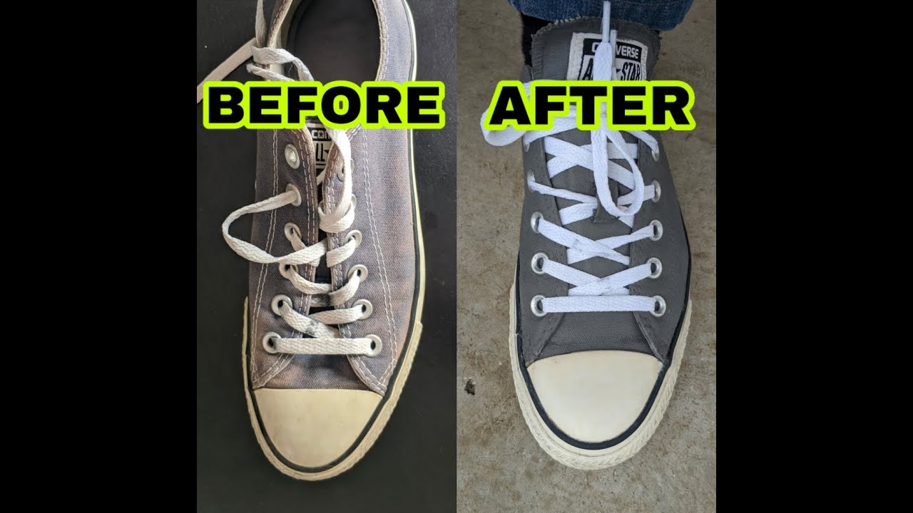En İyİ Kumaş Ayakabı (converse) boyama yöntemi