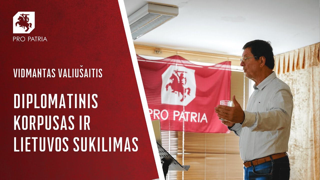 Vidmantas Valiušaitis. Diplomatinis korpusas ir Lietuvos sukilimas