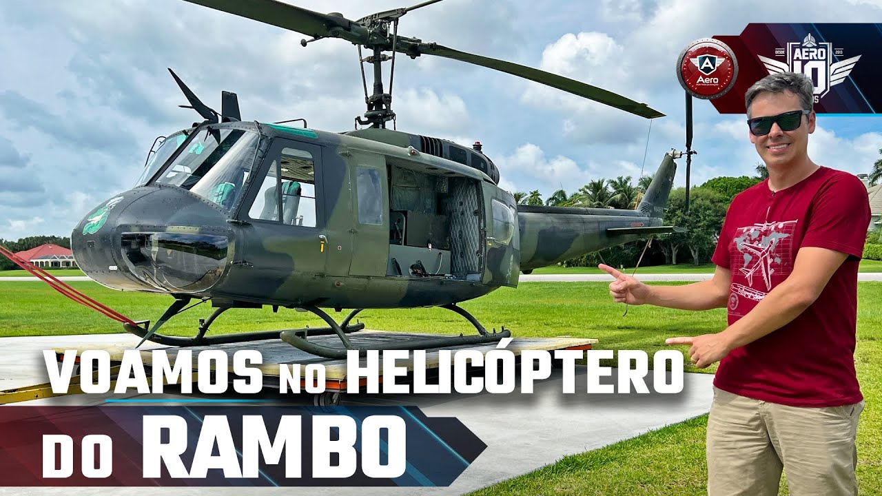 VOO TÁTICO em Ação: A EXPERIÊNCIA de voo no BELL UH-1, o SAPÃO nos EUA