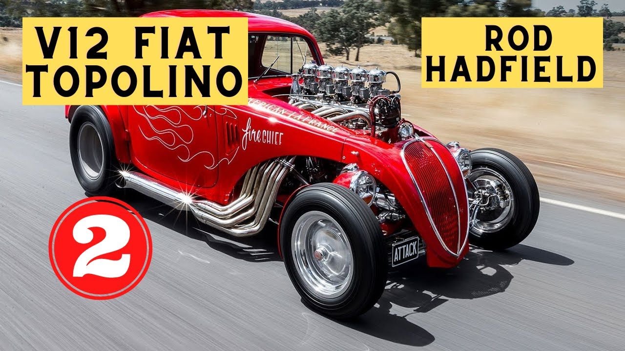 Fire Chief - 1948 V12 Fiat Topolino - 2nd Edition!
