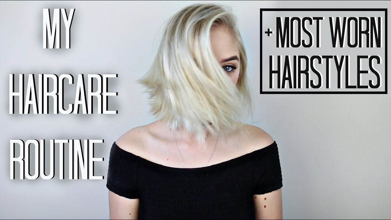 My Hair Care Routine - How to Style & Hairstyles