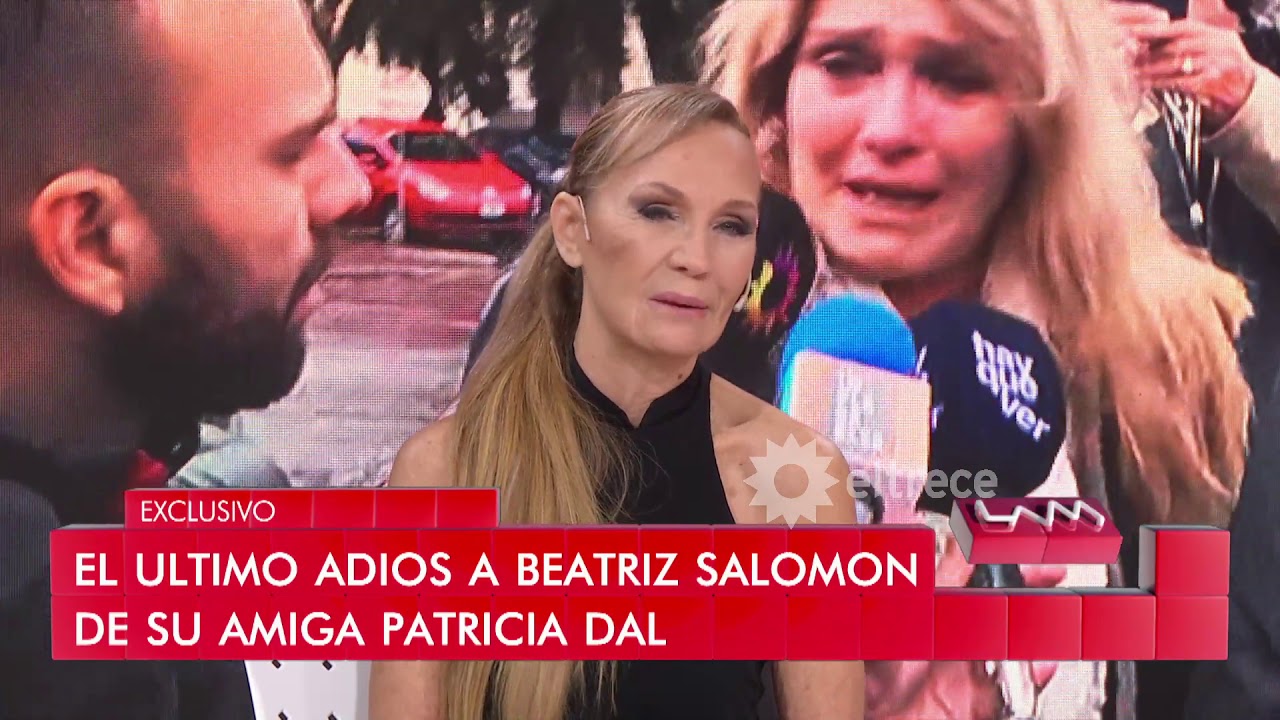 Patricia Dal le dio su último adiós a Beatríz Salomón