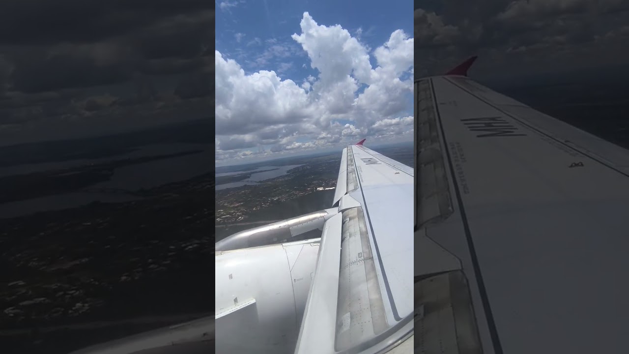 Pouso em Brasília Airbus A320-200 TAM procedente de Vitória