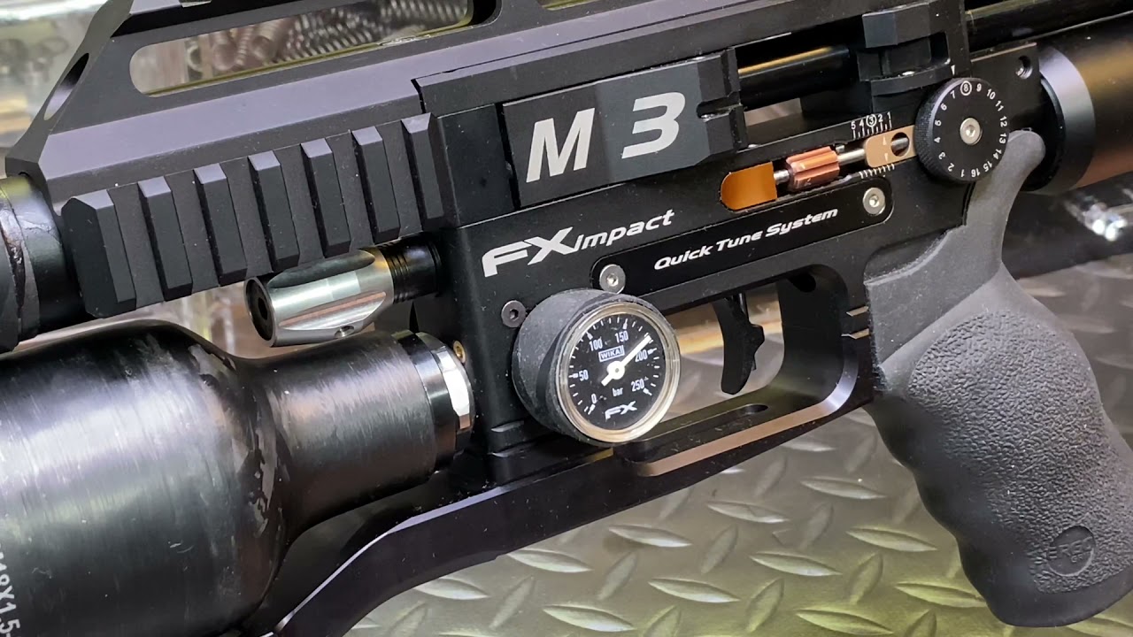 FX Impact M3 how to lower bottle regulator pressure