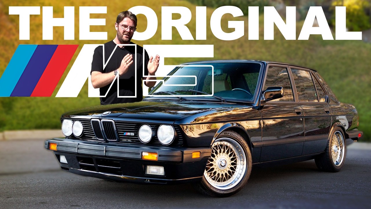 BMW M5 1988 года: крестный отец всех быстрых седанов