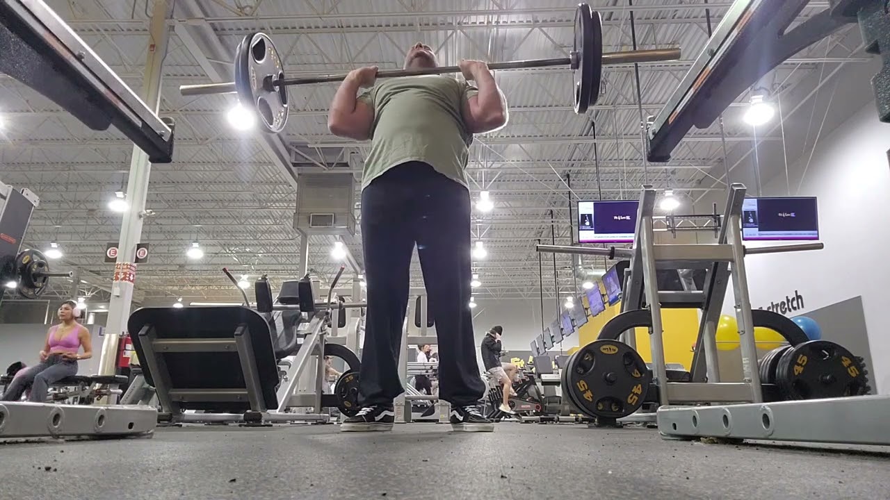 205 x 4 Overhead Strict Press 